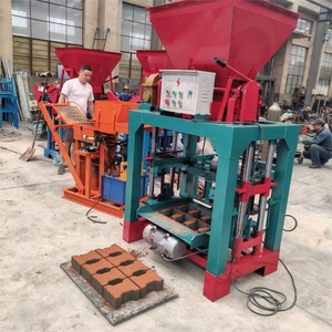 Chất lượng cao BL4-35B tro bay rỗng gạch Máy làm xi măng khối máy làm màu lát gạch máy để bán - Product Image 3