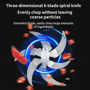 Hachoir Électrique Portable 5L en Acier Inoxydable, Broyeur Alimentaire Multifonctionnel, Trancheuse à Légumes, Robot Culinaire pour Bébé, Hachoir de Cuisine - Product Image 5