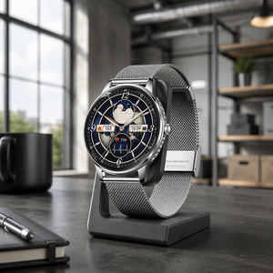 Reloj Inteligente HK38 AMOLED con Funciones de Llamadas, Frecuencia Cardíaca, Presión Arterial, NFC, Clima, Música, Salud Femenina, Fitcloudpro IOS - Product Image 3