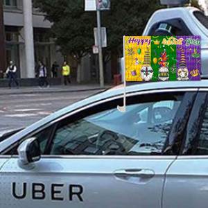 Bandera para Ventana de Coche con Tema de Conejito de Pascua, 12x18 Pulgadas, Logotipo Personalizado, Precio Económico - Product Image 6