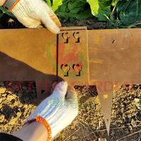 2024 nouveau design ornements de jardin bordure de pelouse paysage clôture bordure de jardin