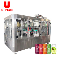 Machines de remplissage de canettes de boissons en aluminium entièrement automatiques pour petites entreprises, nouvelle génération 2021, ligne d'embouteillage de bière