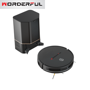 Aspirateur robot <span class=keywords><strong>sans</strong></span> <span class=keywords><strong>fil</strong></span> intelligent M8 Aspirateur Staubsauger Nettoyage humide/sec Installation automatique Ménage - Product Image 6