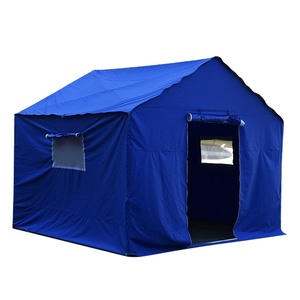 Tente d'urgence pliable Goodluck pour l'extérieur, deux chambres, double couche, <span class=keywords><strong>toile</strong></span> et nylon imperméables - Product Image 1