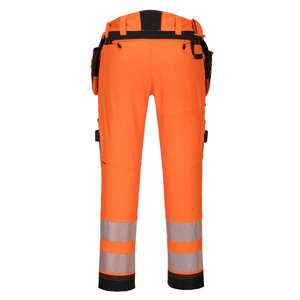 PORTWEST - DX442OBR34 DX4 Pantalón de bolsillo con funda desmontable naranja/negro de alta visibilidad-EAN 5036108362943 ROPA DE TRABAJO DE 2017 - Product Image 2