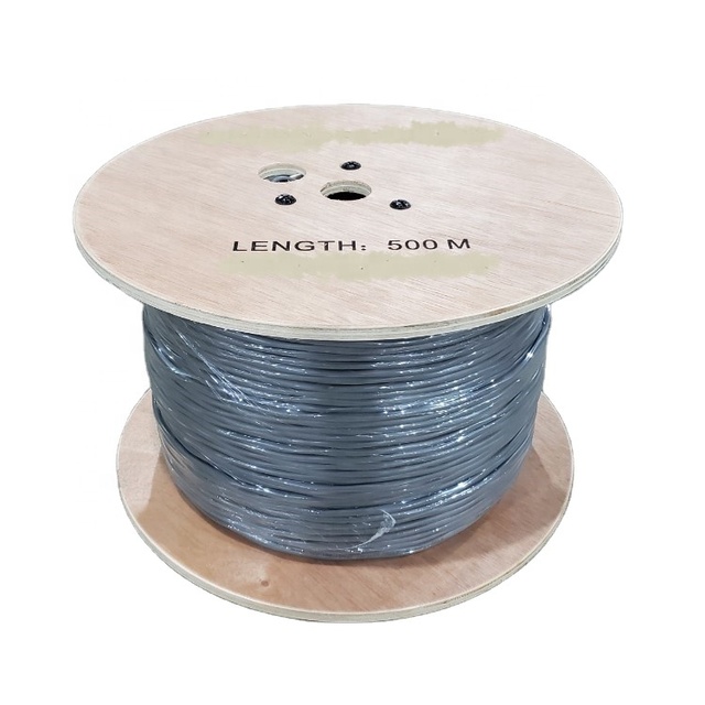 Belden Equivalent Cable 3109A RS485, 4 Pair #22 Str TC with PE Ins & OS+TC Brd, PVC Jkt, CM, CPR Euroclass Eca