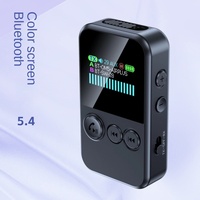 Lecteur MP3 portable avec écran couleur pour Android OS BT5.4, prend en charge la carte TF, audio sans perte, émetteur-récepteur double à un seul câble