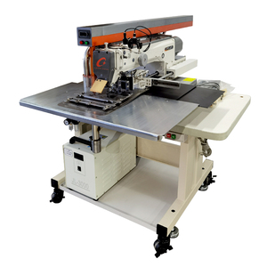 Machine à coudre industrielle programmable haute performance pour vêtements, nouvelle soudeuse laser pour la pose de poches et l'ouverture de patte de col polo - Product Image 1