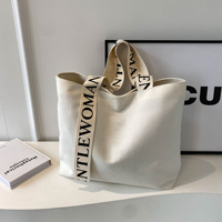 Sac fourre-tout en toile personnalisé pour femmes, grande capacité, mode durable, impression écologique, sac de shopping personnalisé