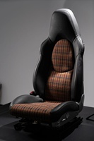   3 Seri/1/2/4 Modifikasi Gaya M3/M4 Kursi Sport Terintegrasi Upgrade Interior Kursi Kulit Mobil Model Bucket