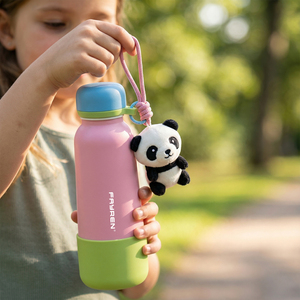 Bouteille isotherme portable en acier inoxydable à double paroi multicolore avec couvercle à corde, idéale pour le sport et les cadeaux d'affaires – Offre Spéciale - Product Image 6