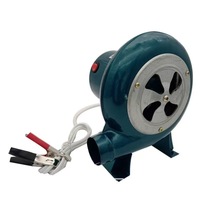 Souffleur 12V DC double tension pour barbecue extérieur et poêles à bois domestiques - Contrôle de vitesse, économie d'énergie, inverseur