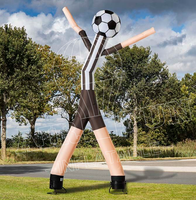 Vente flash : Ballon de football gonflable Sky Man à deux jambes, danseur aérien, marionnette