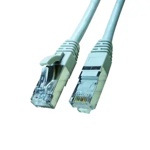 Üretici ucuz fiyat cat6 FTP yama kablosu siyah renk en iyi fiyat yama kablosu