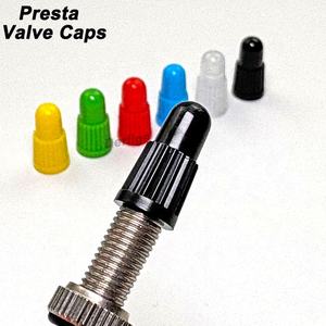 Couvercles de valve Presta en plastique pour bouchons de valve de pneu de vélo à utiliser sur Tubeless MTB VTT vélo de route réparation de pneu de vélo - Product Image 2