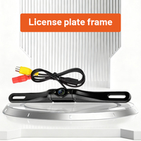 Numéro de plaque d'immatriculation montage grand Angle voiture vue avant ou arrière inverse sauvegarde plaque d'immatriculation rétroviseur caméra IP68