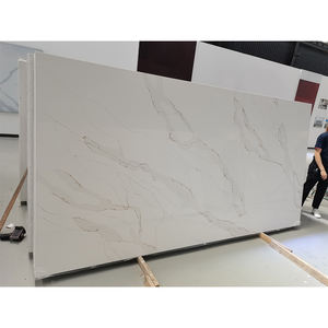 Plans de travail de cuisine modernes en quartz Goldtop 5054 Sandro, épaisseur et dimensions personnalisables, imperméables et ignifuges, origine Chine - Product Image 2