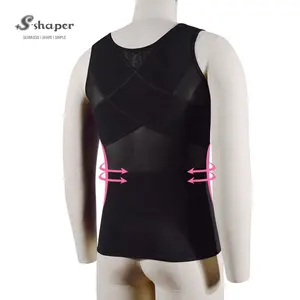 S-SHAPER Men's Back Support Vest