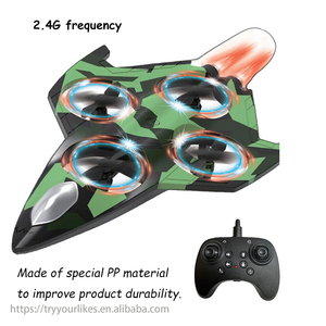 Ept 6CH 2.4G PP <span class=keywords><strong>RC</strong></span> 360 lật không đầu máy bay con quay hồi chuyển & độ cao giữ máy bay máy bay máy bay trẻ em chơi ngoài trời đồ chơi - Product Image 5