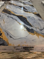 Vente en gros à prix réduit 600*3000mm 1200*3000mm autocollant mural en PVC adhésif arrière remplacement facile revêtement PET couleurs de marbre
