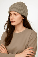 Personnalisable Cachemire Tricoté Chapeau Double Doublure Automne Hiver Intemporel Essentiel pour Chaleur Style Avec