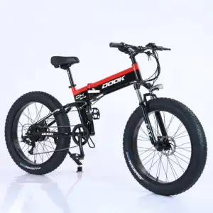 2024新款自行车26英寸250w 500w电动山地车电池mtb自行车e折叠自行车