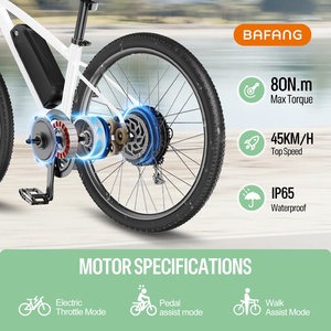 Kit <span class=keywords><strong>de</strong></span> Motor <span class=keywords><strong>de</strong></span> Buje Trasero Bafang G020 500W 48V para Convertir <span class=keywords><strong>Bicicleta</strong></span> <span class=keywords><strong>Normal</strong></span> <span class=keywords><strong>a</strong></span> Eléctrica 20" 26" 27.5" 700C Rueda con Motor sin Escobillas - Product Image 3