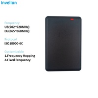 UHF RFID USB Desktop EPC GEN2 Lector de tarjetas Escritor SDK gratuito Software de demostración Tarjeta ISO Interruptor de emisión Control de acceso del teclado