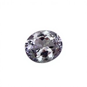 Tanzanite Naturelle Certifiée Non Chauffée Couleur Bio, Pierre Taillée Ovale, Zoisite Naturelle Tanzanite 1,72 Carat, Propre à la Loupe - Product Image 1
