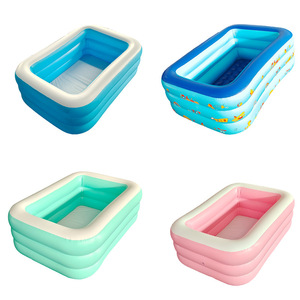 <b>Inflatable</b> Swimming <b>Pool</b> 146x102x50cm 175x128x48cm PVC Indoor Home Use <b>For</b> Children And Adults - Product Image 5