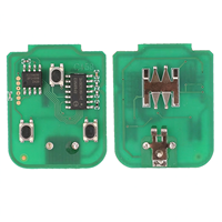 Clé de voiture télécommandée 3 boutons 433 MHz pour Rover 25 45 MG 3 TF ZR ZS Lifting 2004+ avec fonction sans clé