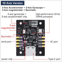 Module IMU AHRS Yahboom 6/9/10 axes, capteur d'attitude haute précision pour le développement de robots ROS et voitures intelligentes