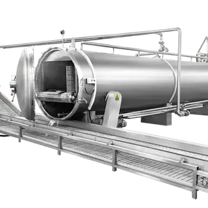 CST 고압 통조림 식품 기기 주석 캔 참치 캔 스팀 멸균기