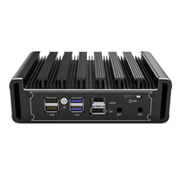 无风扇迷你电脑工业级处理器 J4125 N5100 N100 N305 ES 4LAN 2.5G Intel I226 NIC Linux 计算机 Pfsense 路由器 服务器 防火墙