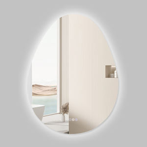 Salle de bain Fullkenlight Salle de bain de luxe <span class=keywords><strong>Miroir</strong></span> LED sans cadre anti-buée <span class=keywords><strong>Toilette</strong></span> Écran tactile <span class=keywords><strong>Miroir</strong></span> intelligent - Product Image 2