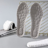 Semelles de sport 4D Cloud Technology pour chaussures, semelle en PU, douces, respirantes, amortissantes, pour la course à pied, soins orthopédiques
