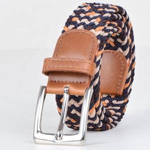 <span class=keywords><strong>Cintura</strong></span> Elastica Intrecciata in Tela per <span class=keywords><strong>Uomo</strong></span> e Donna - Product Image 4