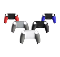 Manette PS5 Redessinée, Coque Inférieure Antidérapante Bicolore, Remplacement pour les Modèles BDM-010, 020, 030, 040, 050