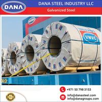 Bobines de tôle d'acier galvanisé laminé à chaud ASTM pour ossature LGS DANA STEEL Émirats Arabes Unis jusqu'à 6000 mm de longueur 650-1350 mm de largeur