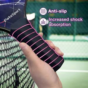 Großhandel Pickle ball Paddel Komfortabler Handgriff Tragbarer Ersatz Silikon Overgrip Tape - Product Image 6