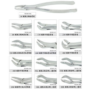 Forceps d'extraction dentaire pour adultes et enfants, forceps pour les dents de lait et les dents de sagesse, forceps pour les restes de racines, instruments chirurgicaux en acier inoxydable - Product Image 2