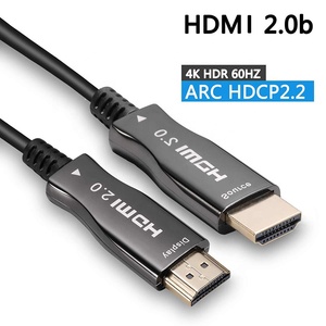 Cable HDMI de Fibra Óptica Activo Xput AOC, <span class=keywords><strong>HDMI2</strong></span> 0 2 0b, Compatible con 4K60Hz 18Gbps, Cable de Video de Fibra Óptica de Alta Velocidad - Product Image 1