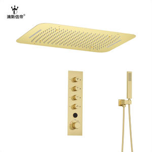 Cabezal de ducha oculto Dipsidai de 600x405 mm con 204 boquillas y pantalla digital inteligente para baño - Product Image 5