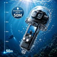 Vente directe d'usine PULUZ Boîtier étanche sous-marin 50m pour DJI Osmo Pocket 4P Dropshipping Vente en gros