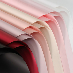 Carta da Imballaggio Impermeabile in Glassine Floreale Onya, Colore Solido 58x58cm, Qualità Premium per Decorazioni Regalo di Capodanno - Product Image 1
