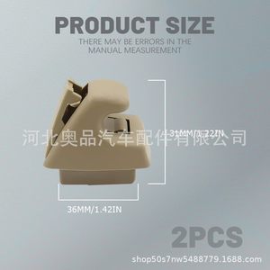 Buick Sun Visor <b>Bracket</b> Clip 95994975 Gray Plastic Roof Mounting Fixing Buckle For Cruze Sonic - Product Image 3