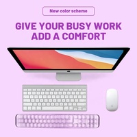 Tapis de souris transparent, nouveau tapis de souris pour jeux, ensemble de tapis de souris personnalisé, repose-poignet pour gamer, tapis de souris original, feuille de PP pour le bureau