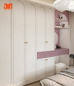 JYN su misura camera dei bambini viola guardaroba guardaroba tavolo trucco in accappatoio <span class=keywords><strong>armadio</strong></span> con cassettone - Product Image 3