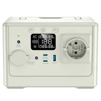 Centrale Électrique Portable OEM 1000W 350W 192WH LiFePO4 Générateur Solaire avec Contrôleur MPPT Lampe Torche et Recharge Voiture pour Alimentation d'Urgence