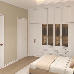 Muebles de Dormitorio de Lujo Personalizados de Alta Gama, Gabinetes Completos de Lujo Ligero para Dormitorios - Producto de Exportación Directa de Fábrica - Product Image 3